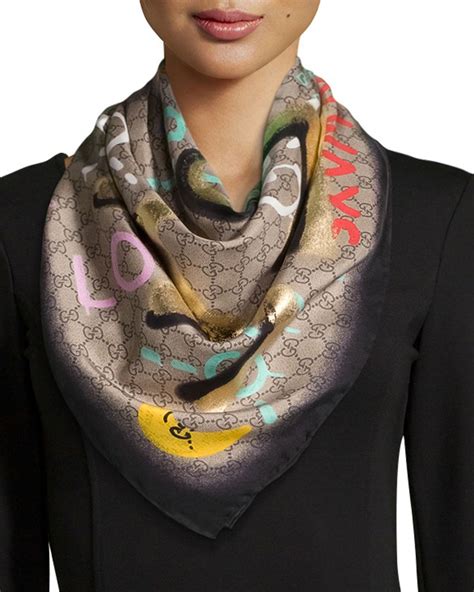 foulard gucci amazon|gucci square scarf women.